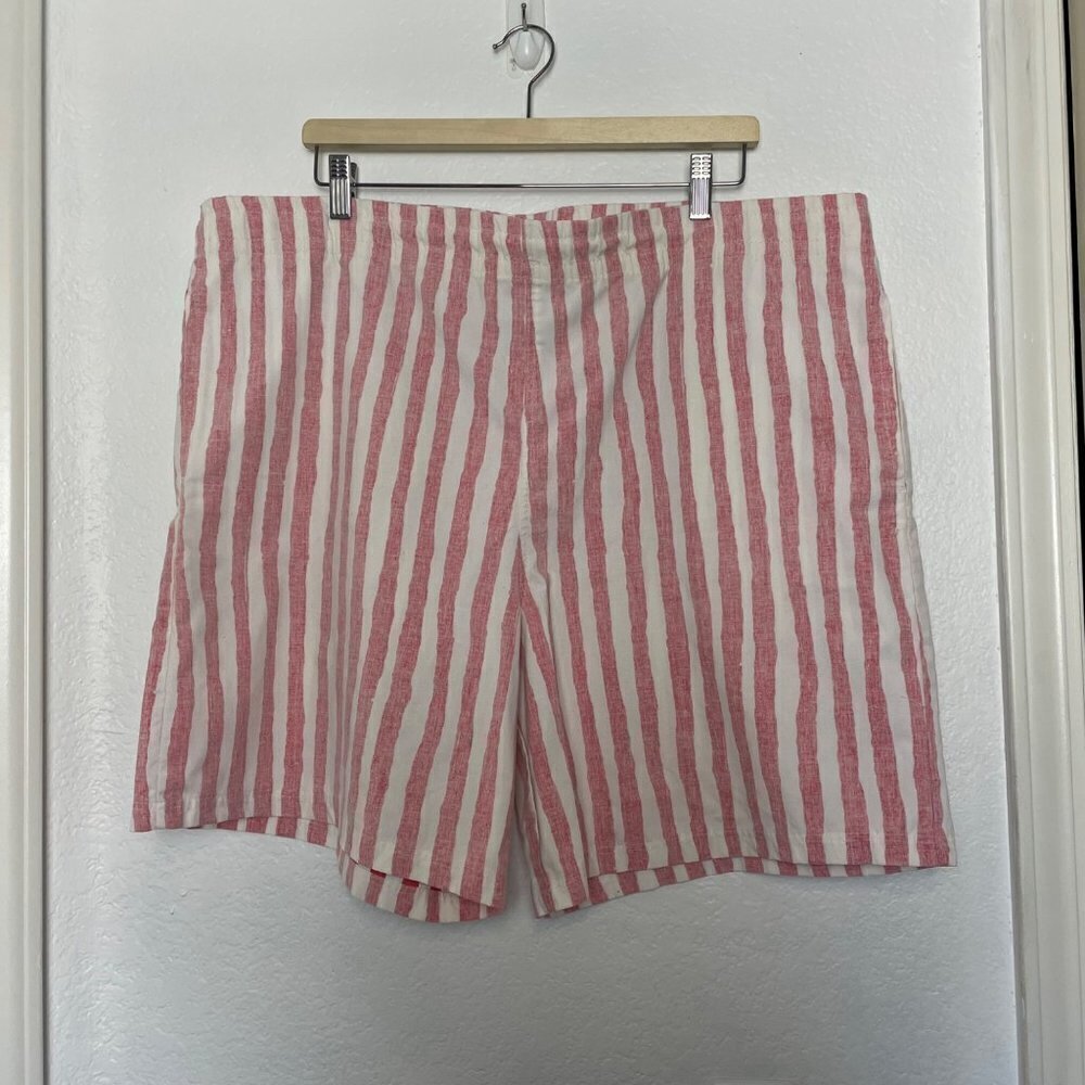 GEAR Stripped Shorts Drawstring Waist